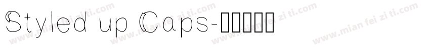 Styled up Caps字体转换